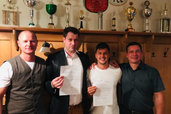 Neue Mitglieder Manuel Hopsch und Alexander Knappe